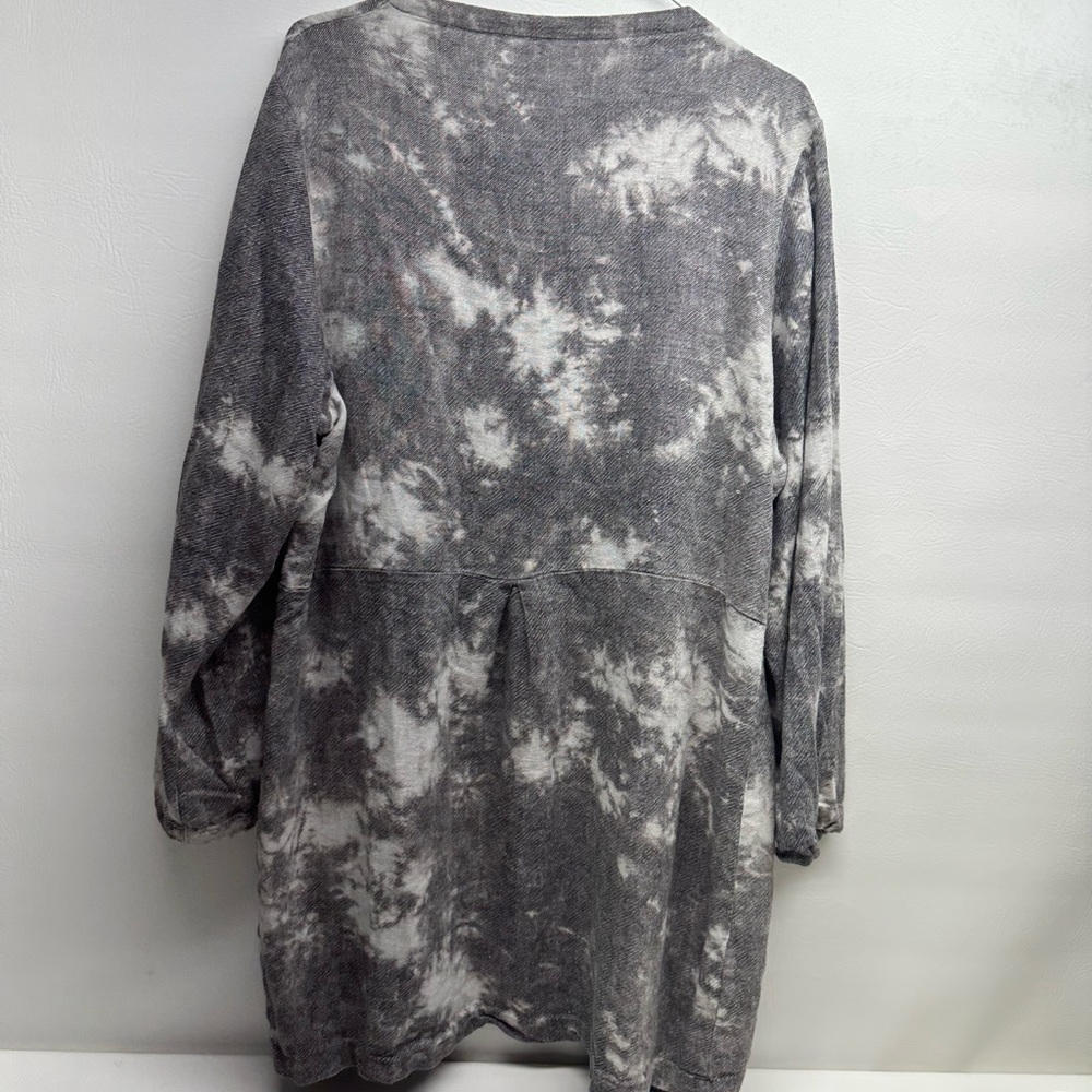 BRYN WALKER TIE DYE OPEN CARDIGAN SIZE M - Picture 2 of 6